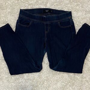 Torrid denim Deep Blue Women's jeans size 1R with elastic waist